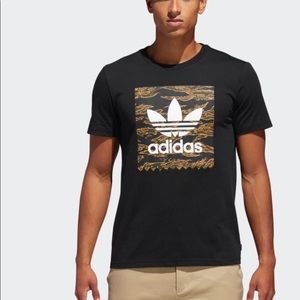 Adidas Trefoil Camouflage BB Tee T Shirt Black S